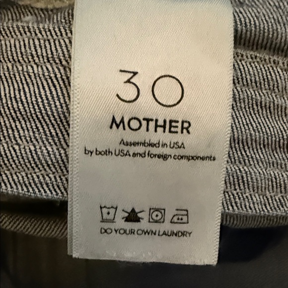 MOTHER Flare Jeans in Deep Blue - Picture 4 of 8